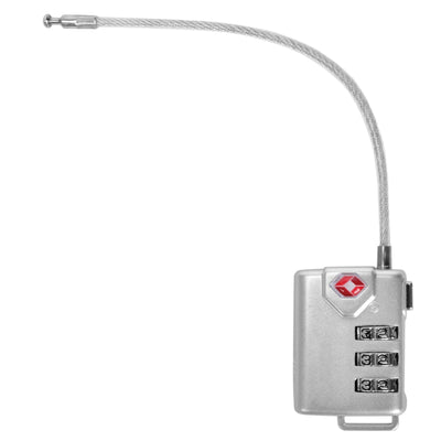 Easy Locking Flex Cable 3 Dial Combination Lock