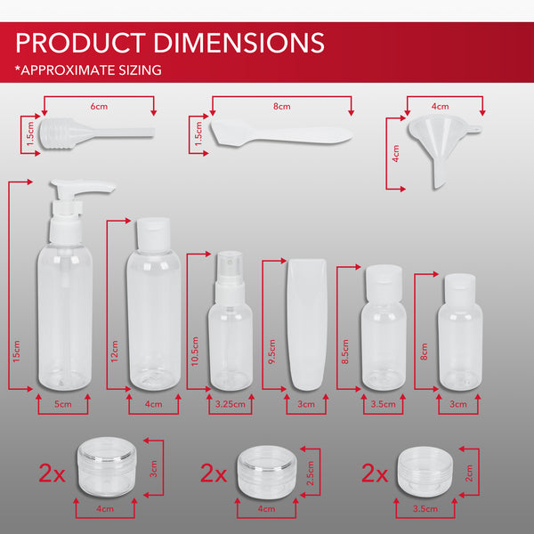 Three Compartment Toiletry Kit