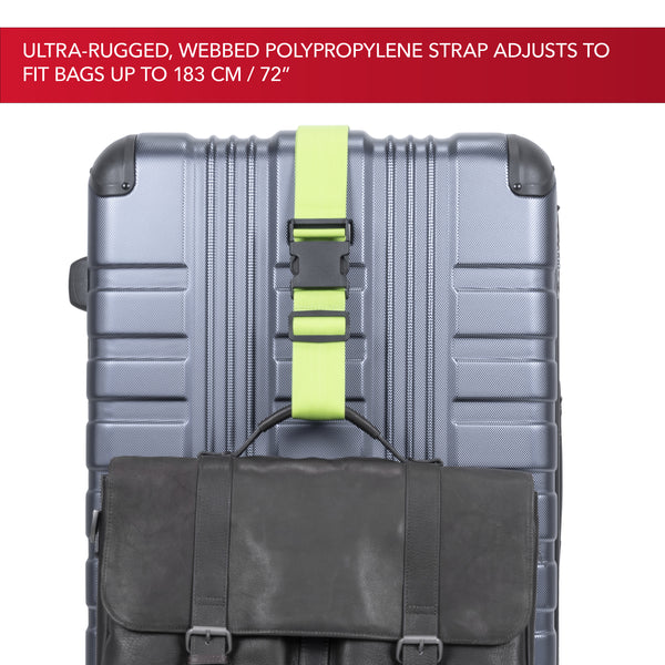 Maple Leaf Adjustable Travel Luggage Strap/Suitcase Belt w/ Quick Release  Buckle