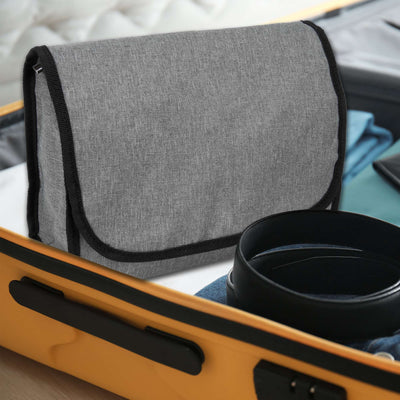 Hanging Toiletry Case - Grey