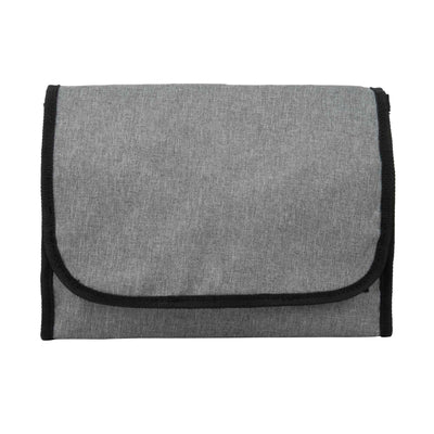 Maple Leaf Hanging Toiletry Case Grey