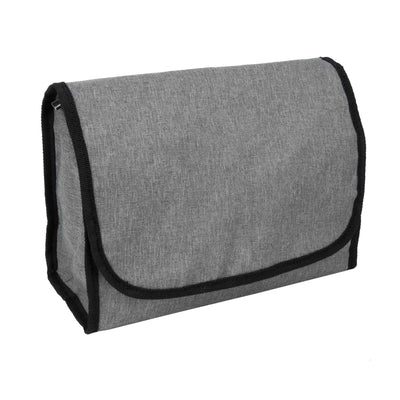 Maple Leaf Hanging Toiletry Case Grey