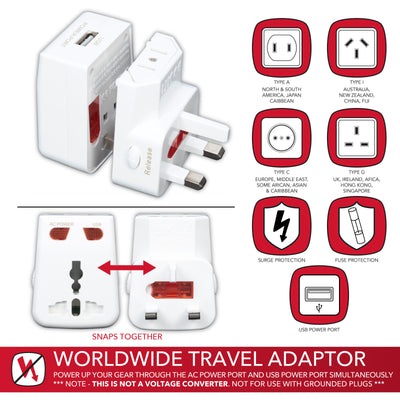 Worldwide Adapter Plug