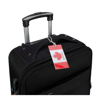 Maple Leaf Canadian Flag Luggage Id Tag – Maple Leaf Travel