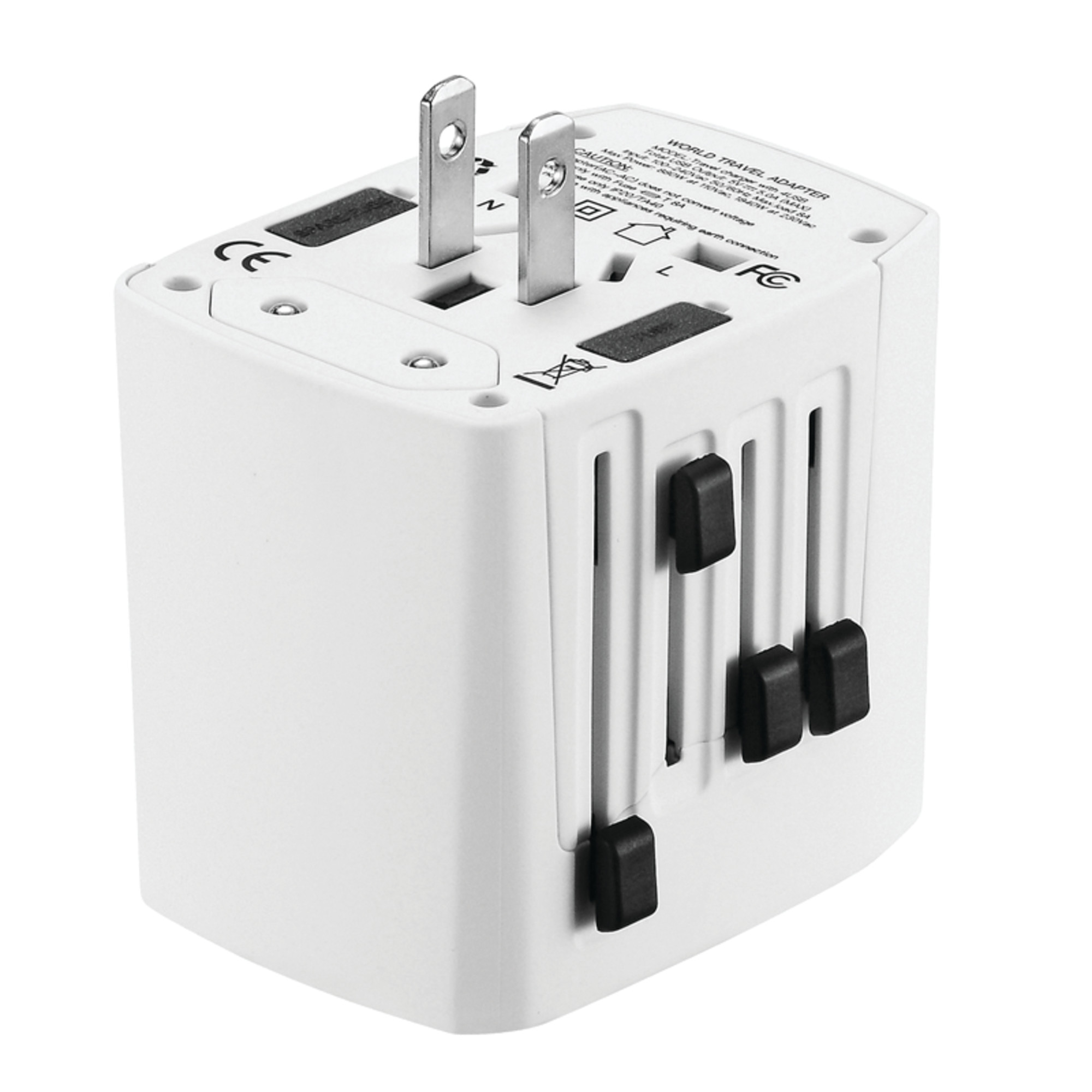 Maple Leaf Universal Travel Adaptor With 4 Usb Ports – Maple Leaf Travel