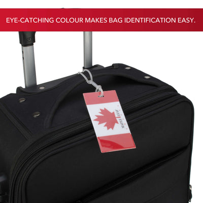 Canadian Flag Luggage ID Tag