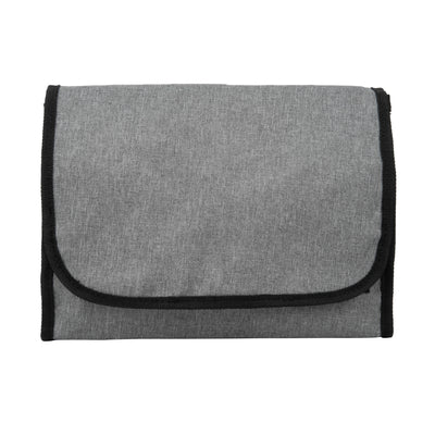 Maple Leaf Hanging Toiletry Case Grey